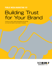 MKE - Public Media Marketing 101 eBook cover